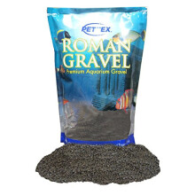 Pettex Roman Gravel Aquatic Roman Gravel, 2 Kg, Jet Black