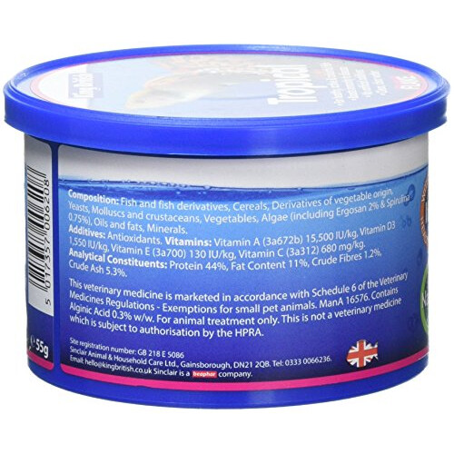 Beaphar King British Tropical Fish Flake 55g 2
