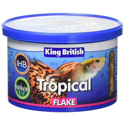 Beaphar King British Tropical Fish Flake 55g
