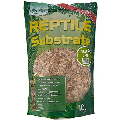 PETTEX Pettex Reptile Substrate - Beech Chips 10 Litre