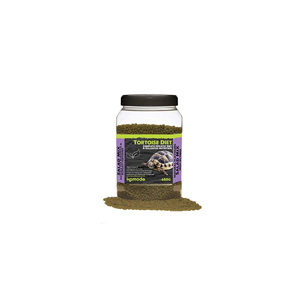 Komodo Complete Holistic Tortoise Diet, Salad Mix 680 g tub