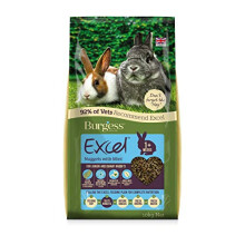 Burgess Excel Junior and Dwarf Nuggets with Mint Rabbit Food 10 kg