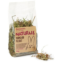 Rosewood Boredom Breaker Natural Treat Dandelion Delight, 100g