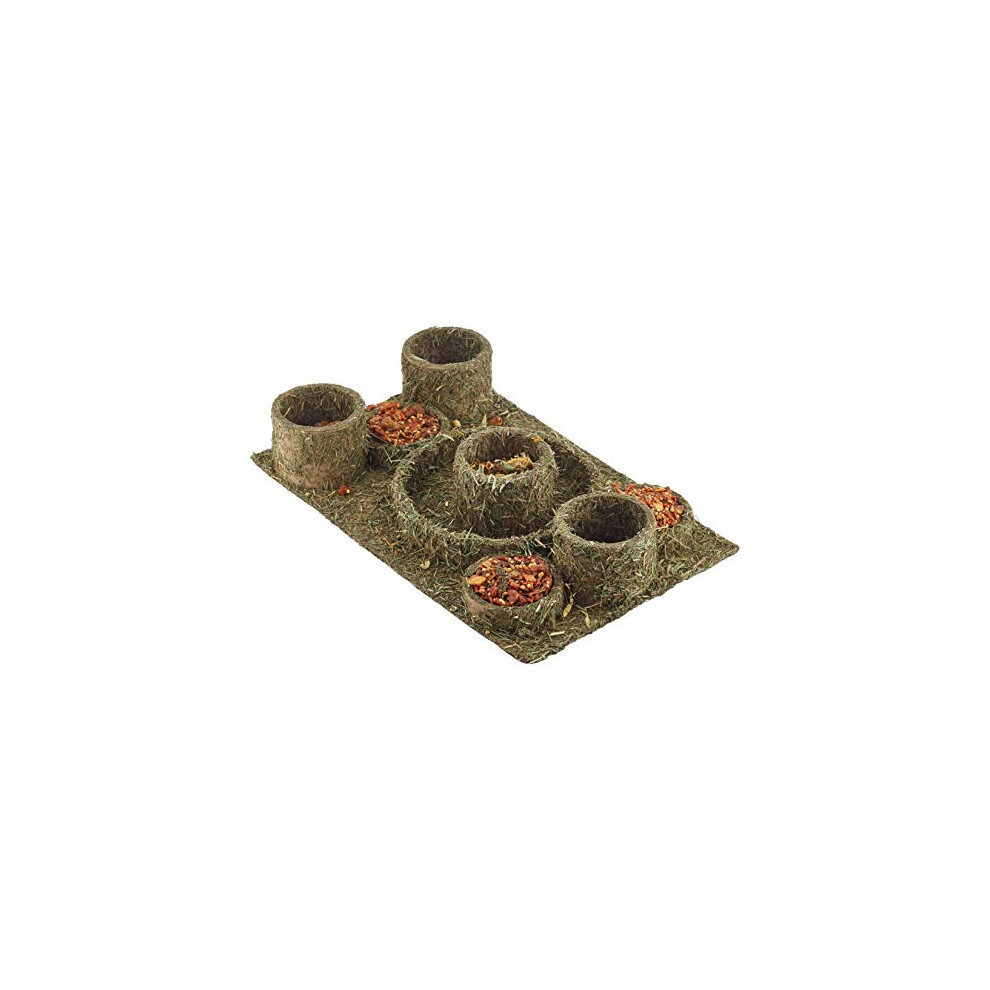 Rosewood Naturals Hide N Treat Maze Boredom Breaker Chew Toy And Treats, Transparent