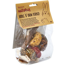 Rosewood Boredom Breaker Naturals Treat Nibble-n-Gnaw Stacker, 100 g