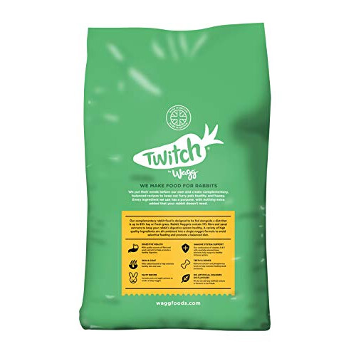 Wagg Wagg Twitch Rabbit Food, 10 kg 1
