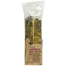 Rosewood Boredom Breaker Natural Treat Sunflower and Chamomile Sticks, transparent, 140 g