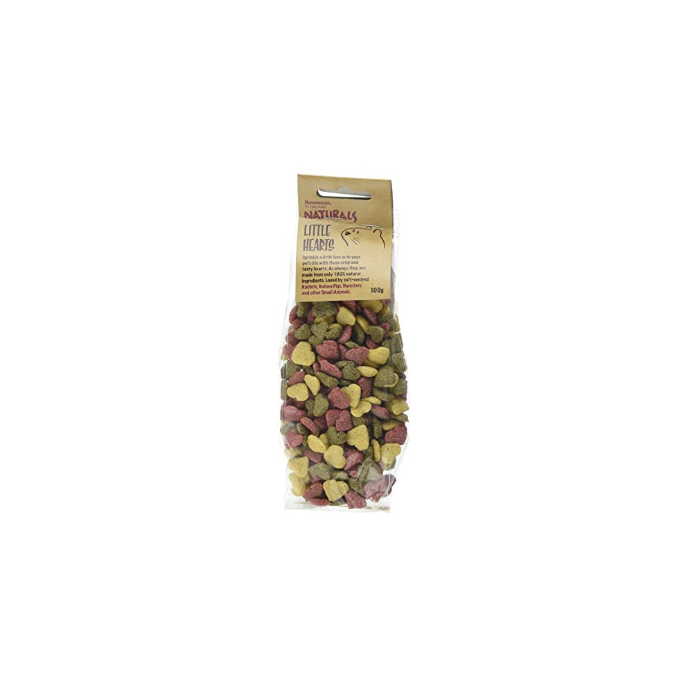 Rosewood Naturals Little Hearts Treat 100 g