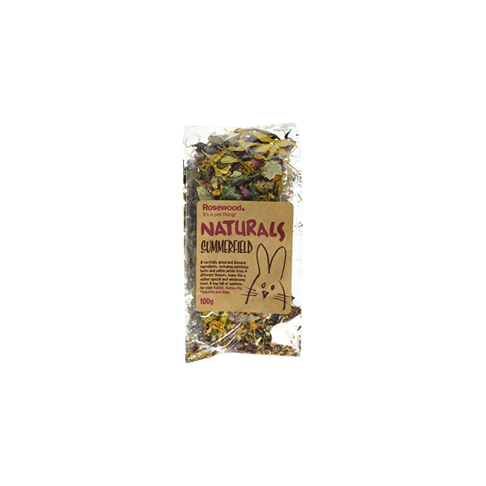 Rosewood Boredom Breaker Natural Treat Summerfield, 100G, Transparent