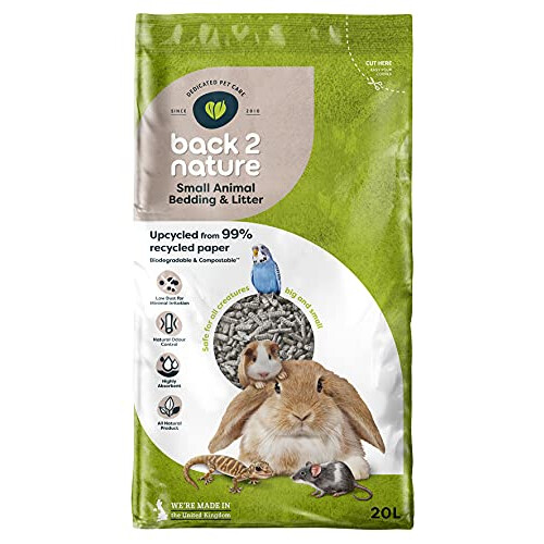 back-2-nature Small Animal Bedding and Litter 20L