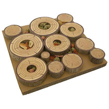Rosewood Maze-a-Log Treat Challenge for Rabbits and Guinea Pigs, transparent