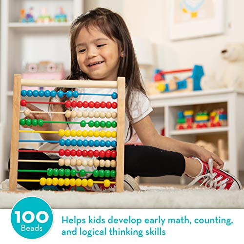 Melissa & Doug Melissa & Doug Wooden Abacus 1