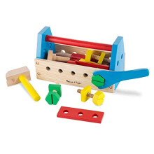 Melissa & Doug Take-Along Tool Kit | Pretend Play | Play Set | 3+ | Gift for Boy or Girl