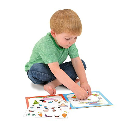 Galt Galt Toys Funny Faces Sticker Book 2