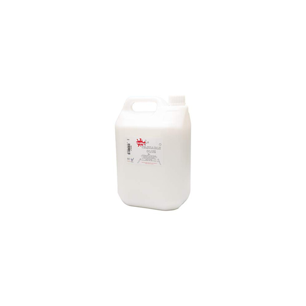 Scola Wg5lt 5Ltr Washable Pva Glue - Eco - 5 Litre Craft Glue School Glue