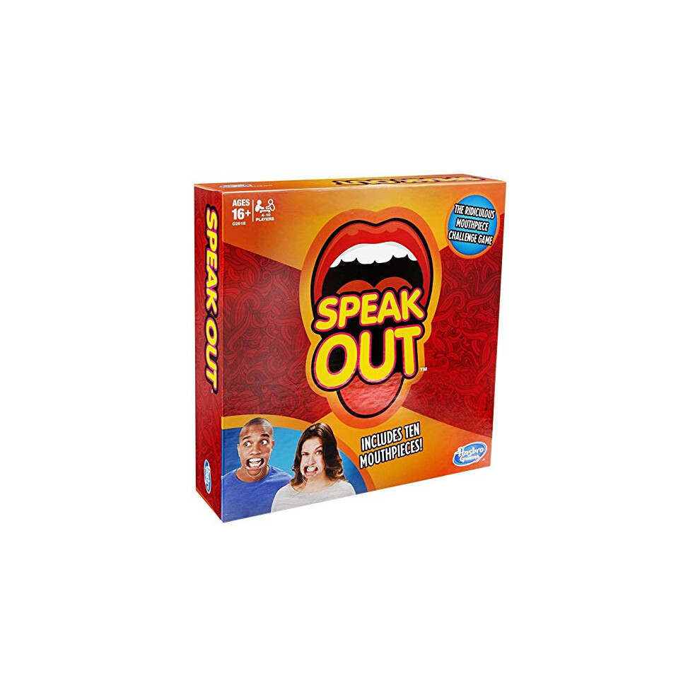 "Hasbro Gaming Speak Out Game, Ages 16 And Up, For 4 To 10 Players