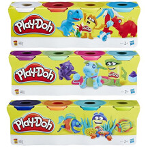 Play-Doh Colour Classic Tubs 3 X 4 Pack - 12
