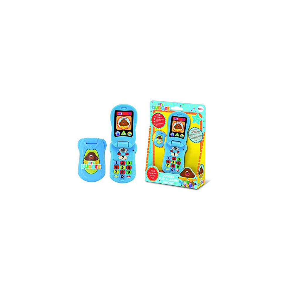 Hey Duggee Flip & Learn Toy Phone for Kids