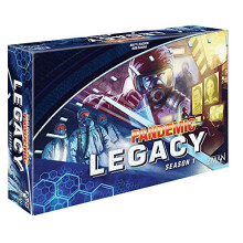 Z-Man Games | Pandemic Legacy Season 1 Blue Edition | Board Game | Ages 13+ | For 2 to 4 Players | 60 Minutes Playing Time