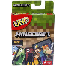 Mattel FPD61 Uno Minecraft Card Game, Multi-Colour