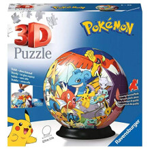 Ravensburger Pokemon 3D Jigsaw Puzzle Ball for Kids Age 6 Years Up - 72 Pieces