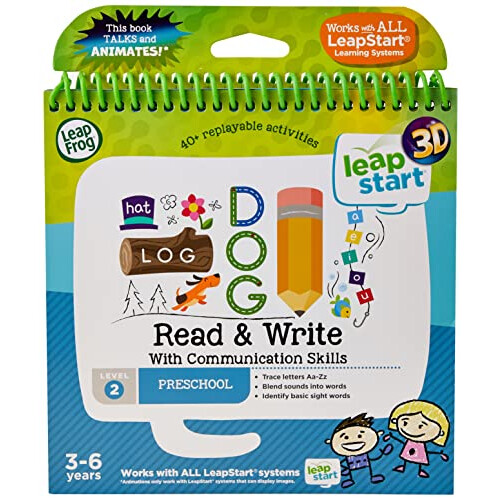 LeapFrog LeapFrog 461403 Read & Write 3D Activity Book, Multicolour