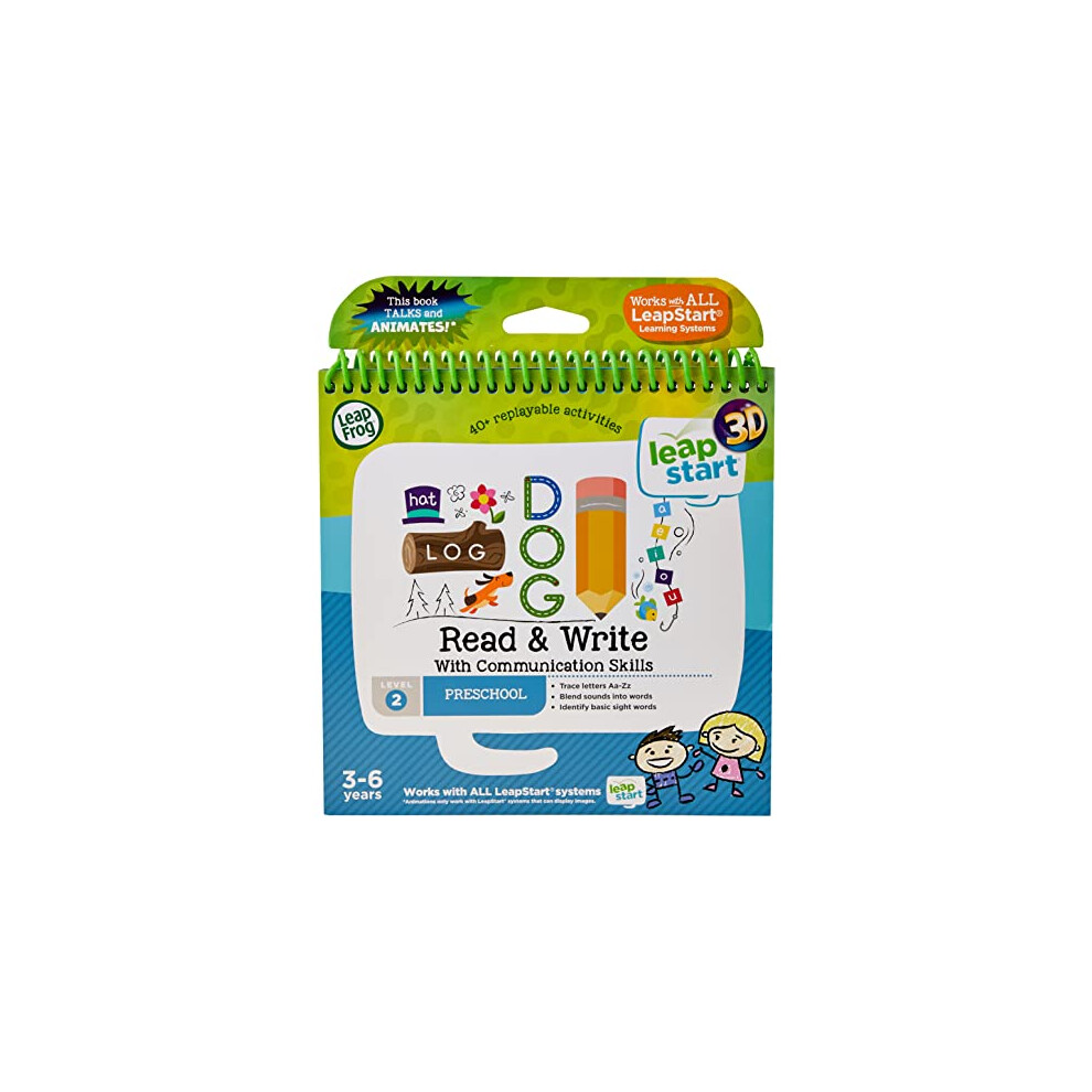 LeapFrog 461403 Read & Write 3D Activity Book, Multicolour