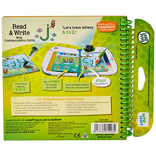 LeapFrog LeapFrog 461403 Read & Write 3D Activity Book, Multicolour 1