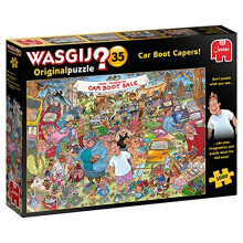 Jumbo, Wasgij, Original 35 - Car Boot Capers!, Jigsaw Puzzles for Adults, 1,000 piece