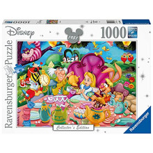 Ravensburger Disney Collector's Edition Alice in Wonderland 1000 Piece Jigsaw Puzzles for Adults & Kids Age 12 Years Up