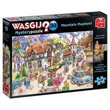 Jumbo, Wasgij, Mystery 20 - Mountain Mayhem!, Jigsaw Puzzles for Adults, 1,000 piece