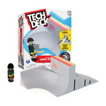Tech Deck Bowl Builder X-Connect Park Creator, Customizable and Buildable Ramp Set with Exclusive Fingerboard, Kids Toy for Ages 6 and up