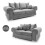 (Grey, 3 + 2 Seater) Milan Scatter Back Sofa Sets 1