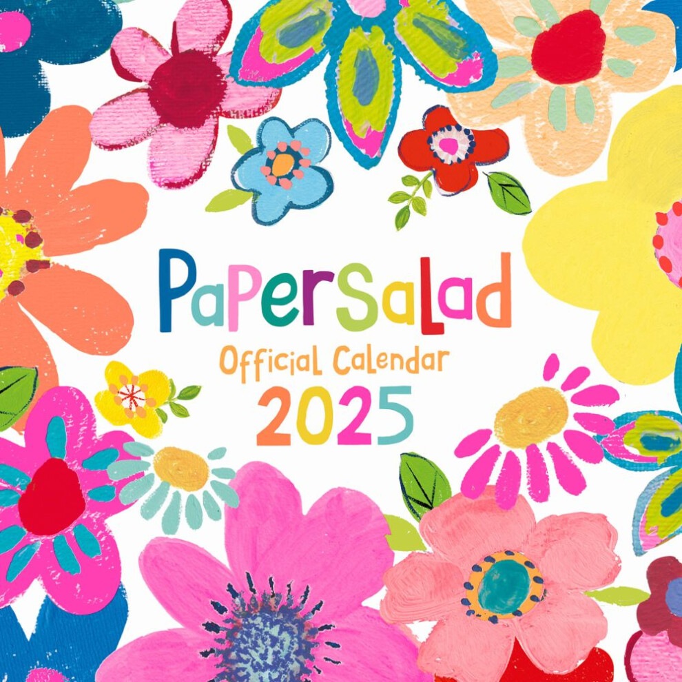 2025 Calendar Paper Salad Month To View Calendar Official Product