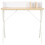 VidaXL vidaXL Computer Desk X-Shape Cross Legs White and Oak PC Table Corner Desk 2