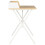 VidaXL vidaXL Computer Desk X-Shape Cross Legs White and Oak PC Table Corner Desk 3