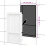 VidaXL vidaXL Shower Niche with 2 Compartments High Gloss White Home Shampoo Shelf 6