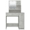 VidaXL (Concrete grey) vidaXL Dressing Table with LED Vanity Table Makeup Vanity Desk Cosmetic Table 7