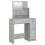 VidaXL (Concrete grey) vidaXL Dressing Table with LED Vanity Table Makeup Vanity Desk Cosmetic Table 5