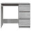 VidaXL (grey sonoma) vidaXL Desk Engineered Wood Computer Study Table Workstation Multi Colours 7