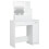 VidaXL (White) vidaXL Dressing Table with LED Vanity Table Makeup Vanity Desk Cosmetic Table 4