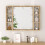 VidaXL vidaXL Spiegelschrank mit LED Sonoma-Eiche 76x15x55 cm 6