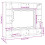 VidaXL vidaXL Spiegelschrank mit LED Sonoma-Eiche 91x15x76,5 cm 5