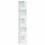 VidaXL vidaXL Corner Cabinet White Engineered Wood Standing Shelf Storage Cabinet 7