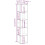 VidaXL vidaXL Corner Cabinet White Engineered Wood Standing Shelf Storage Cabinet 9