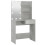 VidaXL (Concrete grey) vidaXL Dressing Table with LED Vanity Table Makeup Vanity Desk Cosmetic Table 3