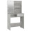 VidaXL (Concrete grey) vidaXL Dressing Table with LED Vanity Table Makeup Vanity Desk Cosmetic Table 7