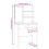 VidaXL (Concrete grey) vidaXL Dressing Table with LED Vanity Table Makeup Vanity Desk Cosmetic Table 5