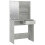 VidaXL (Concrete grey) vidaXL Dressing Table with LED Vanity Table Makeup Vanity Desk Cosmetic Table 8