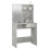 VidaXL (Concrete grey) vidaXL Dressing Table with LED Vanity Table Makeup Vanity Desk Cosmetic Table 4